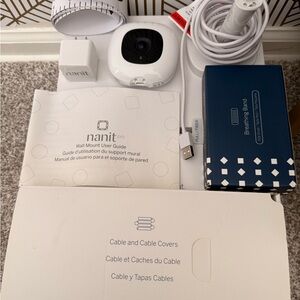 Nanit Pro Baby Monitor with Breathing Band - White